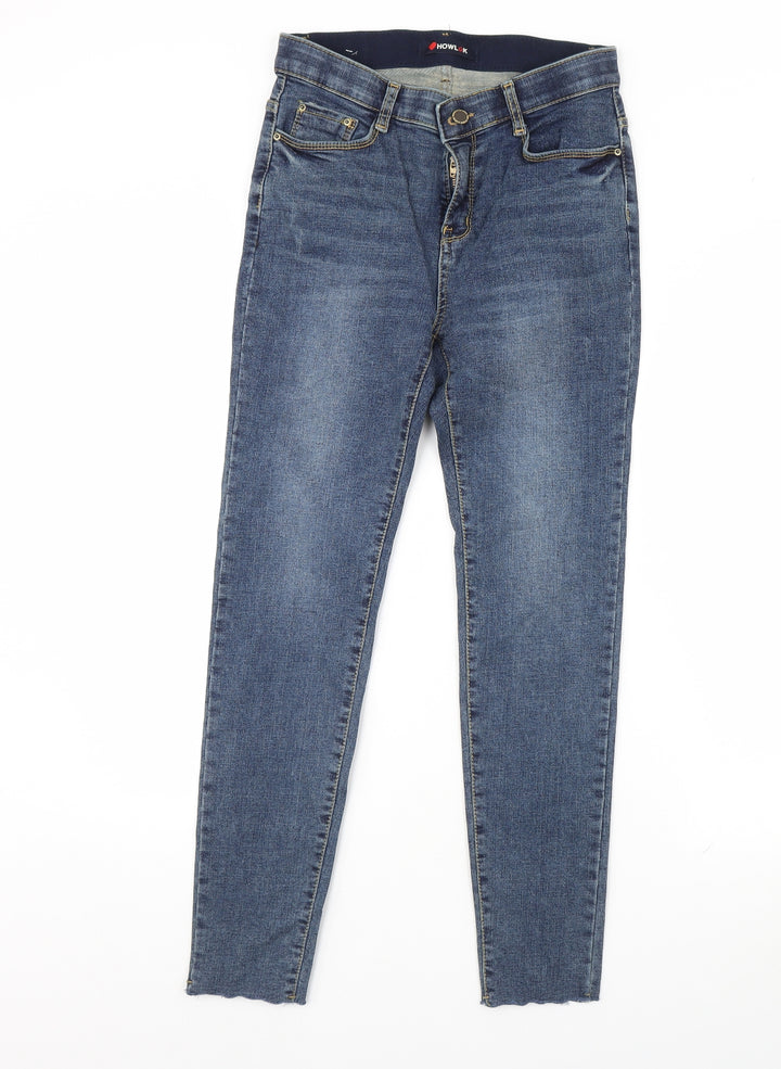Howluk Womens Blue  Denim Skinny Jeans Size 28 in L28 in