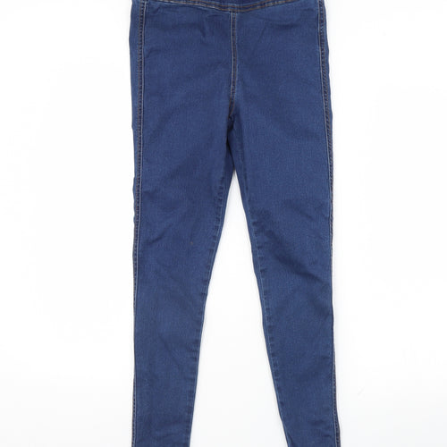 Very Womens Blue  Denim Jegging Jeans Size 10 L29 in