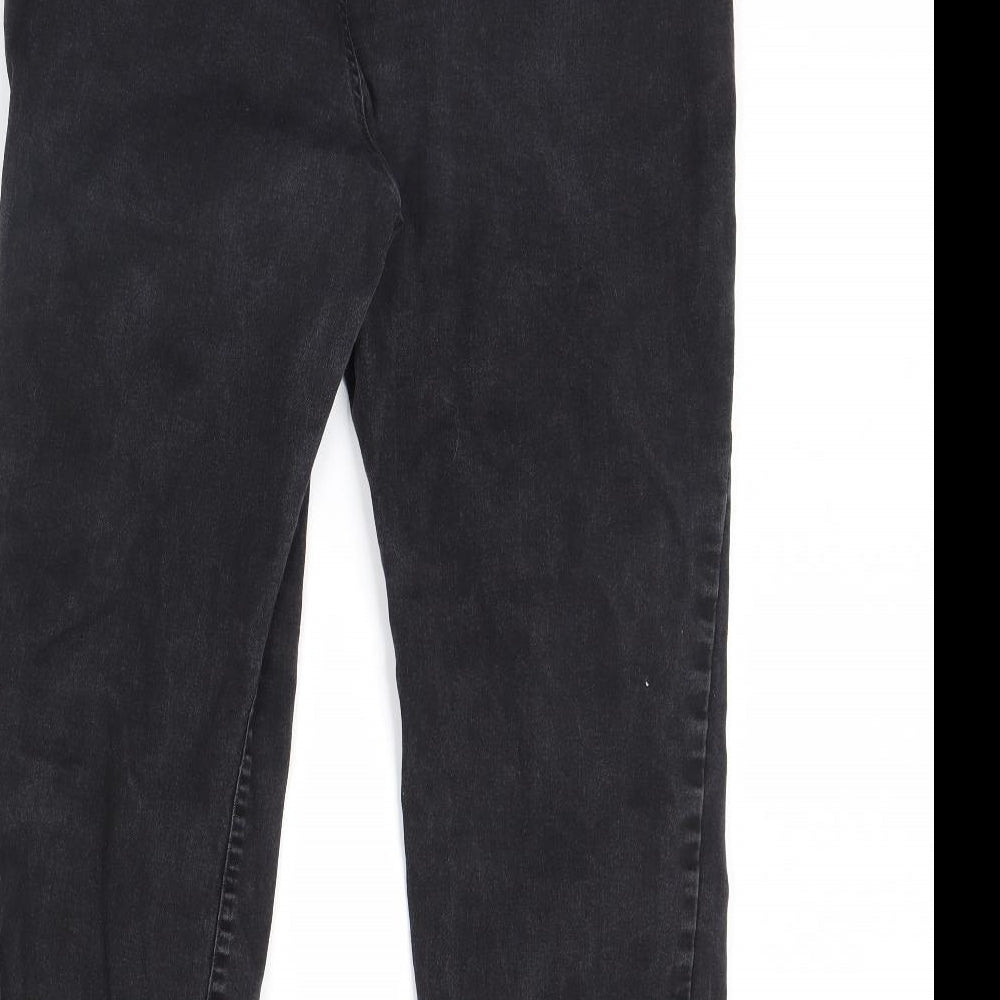 Very Womens Black  Denim Straight Jeans Size 20 L32 in