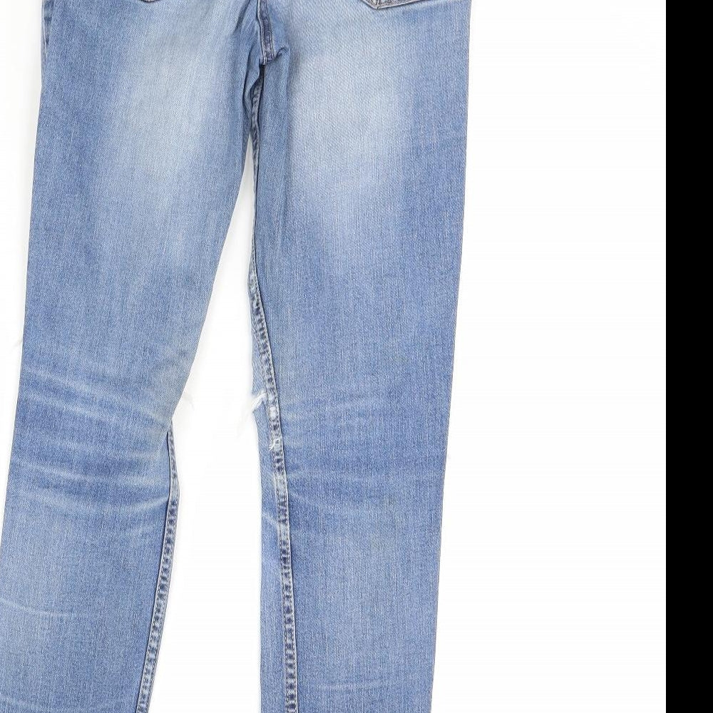 NEXT Womens Blue  Denim Skinny Jeans Size 10 L30 in