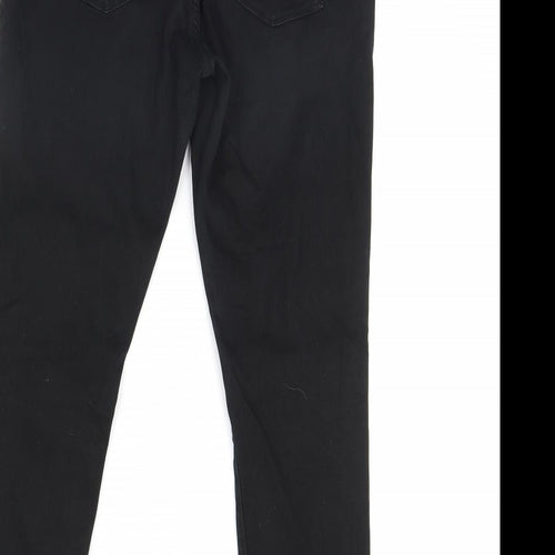 Superdry Womens Black  Denim Skinny Jeans Size 32 L27 in