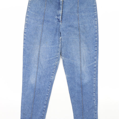 Preworn Womens Blue  Denim Straight Jeans Size 36 in L30 in