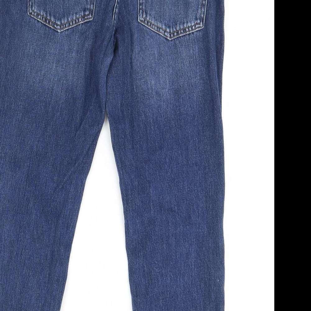 NEXT Womens Blue  Denim Cropped Jeans Size 10 L26 in