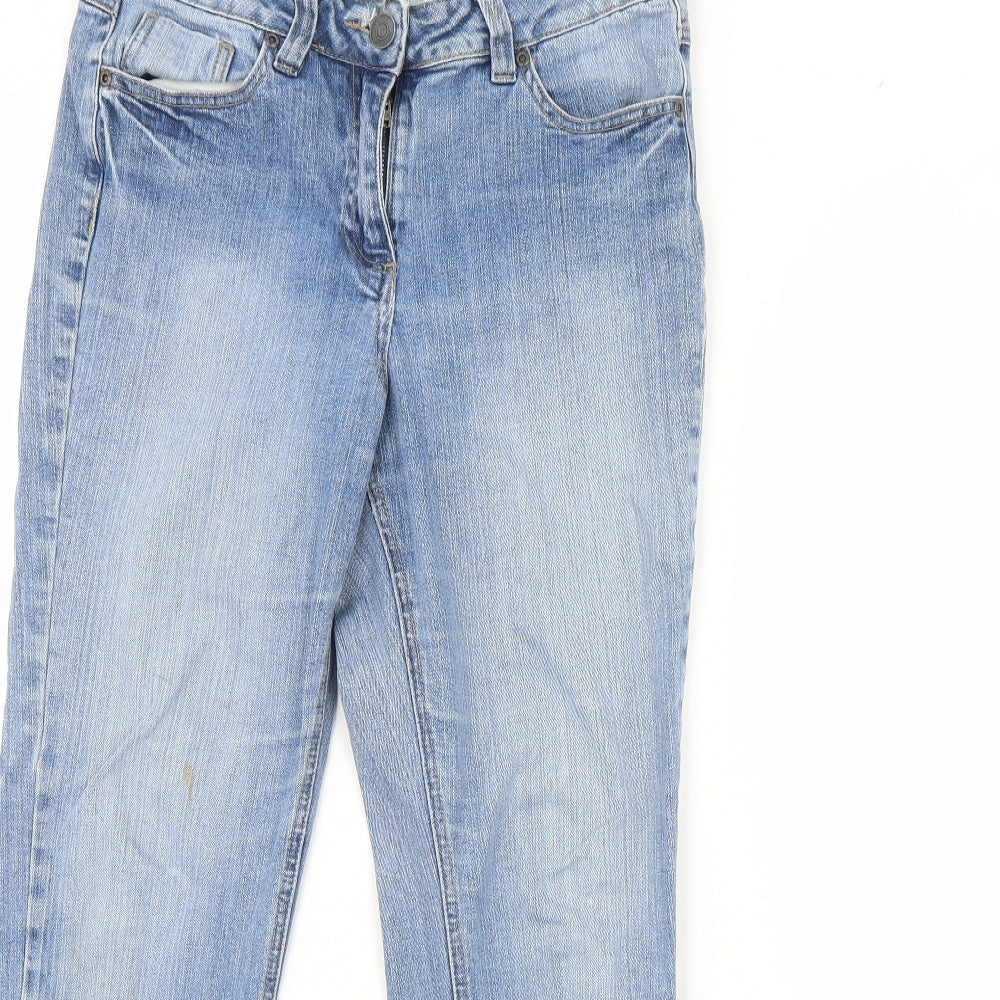 Papaya Womens Blue  Denim Straight Jeans Size 12 L29 in