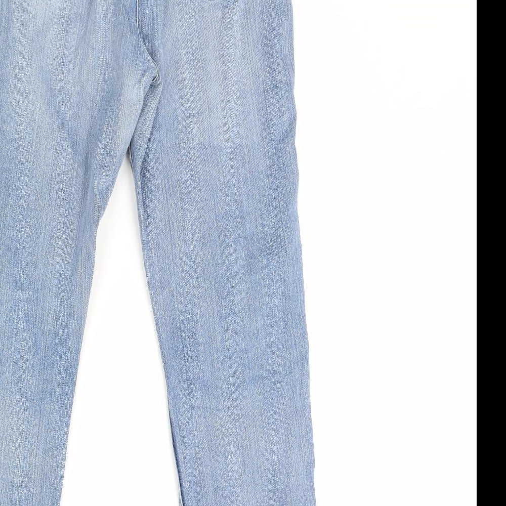 Papaya Womens Blue  Denim Straight Jeans Size 12 L29 in