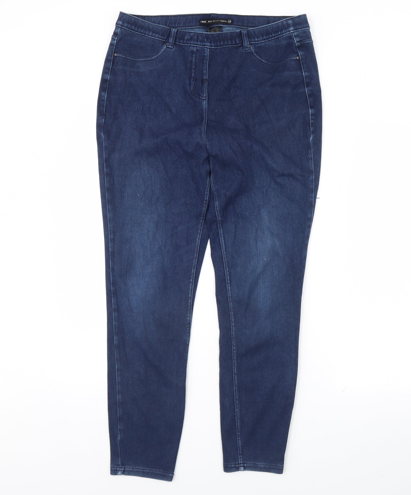 NEXT Womens Blue  Denim Skinny Jeans Size 14 L28 in