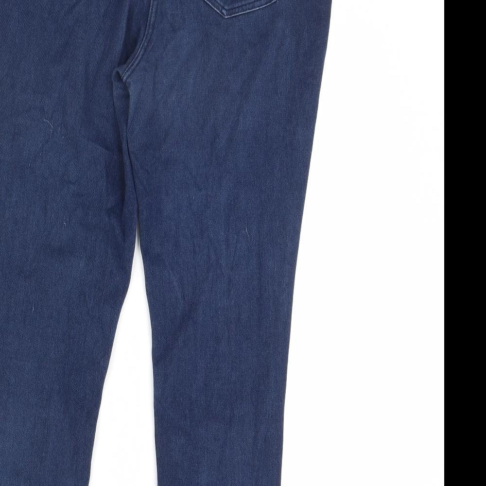 NEXT Womens Blue  Denim Skinny Jeans Size 14 L28 in