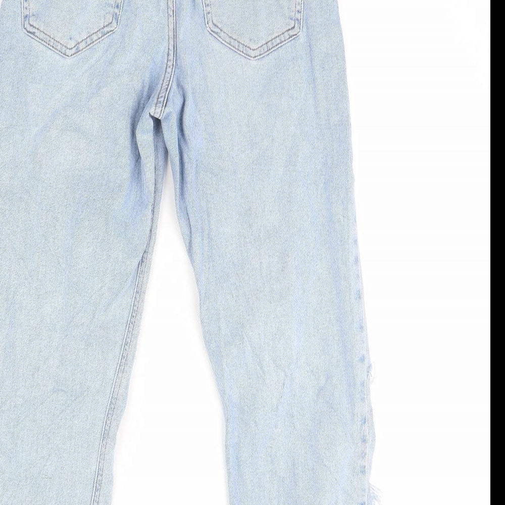 New Look Womens Blue  Denim Capri Jeans Size 8 L30 in
