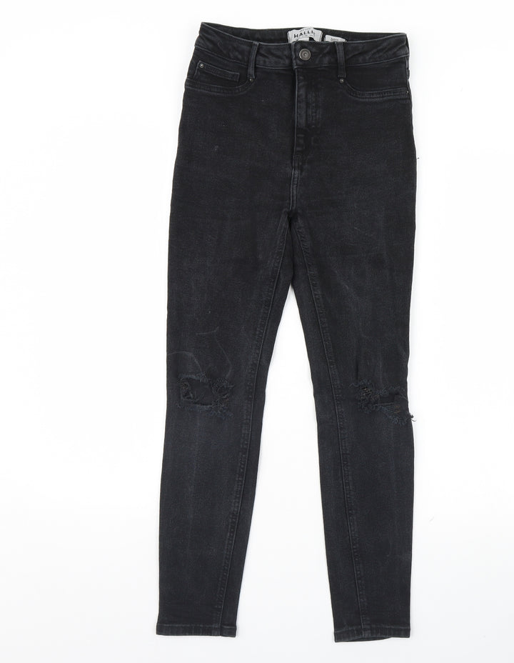 New Look Womens Black  Denim Skinny Jeans Size 10 L30 in