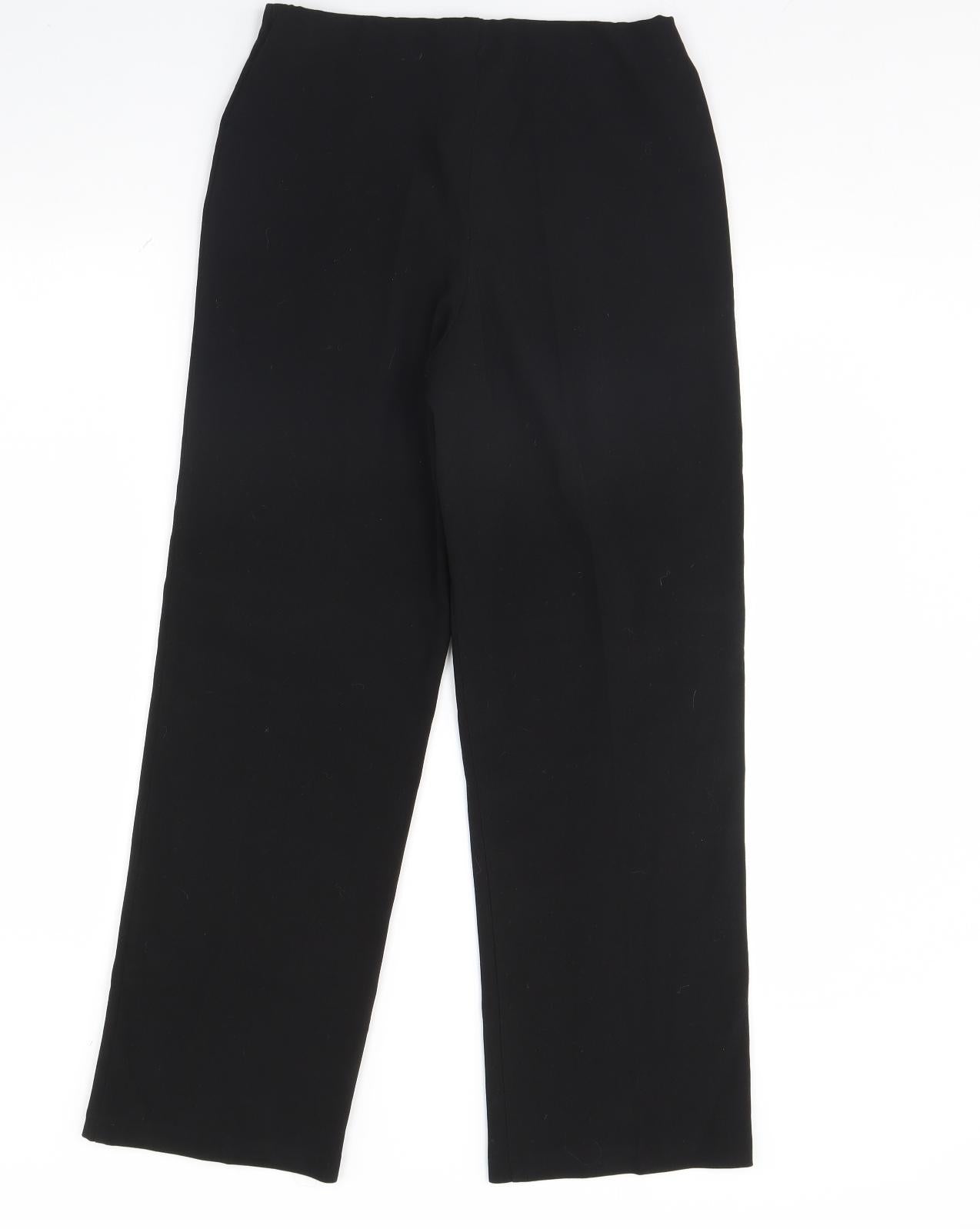 Autonomy Womens Black   Trousers  Size 8 L29 in