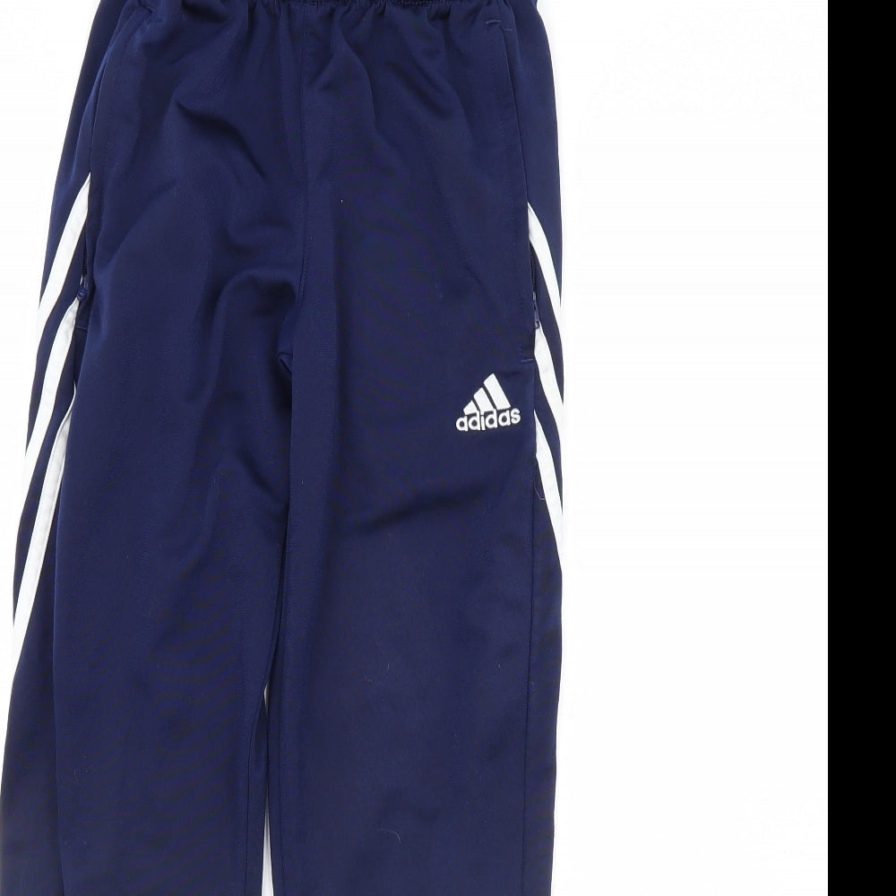 Adidas  Boys Blue   Jogger Trousers Size 12 Years