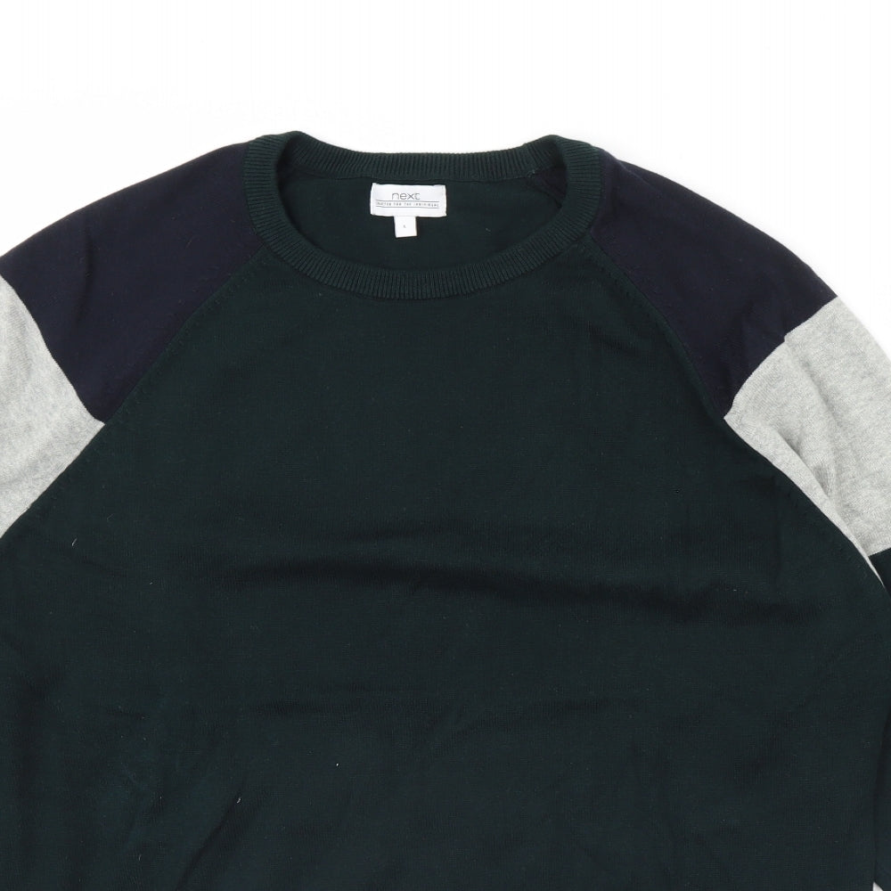 NEXT Mens Green   Pullover Jumper Size L