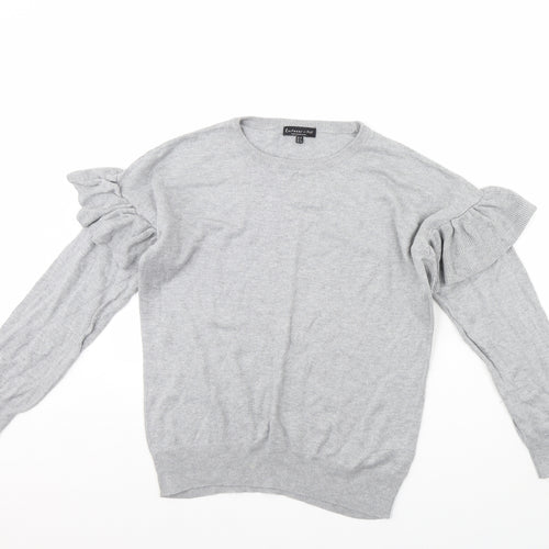 F&F Womens Grey   Pullover Jumper Size 12