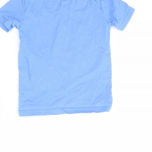George Baby Blue   Basic T-Shirt Size 9-12 Months  - HAPPY
