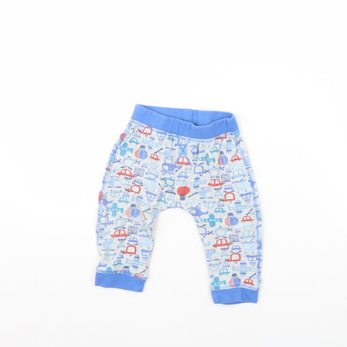 Mini Club Boys Grey Spotted  Jogger Trousers Size 9 Months  - Transport