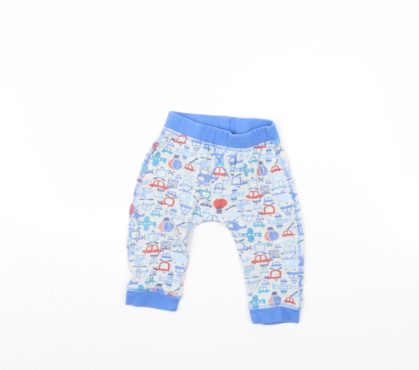 Mini Club Boys Grey Spotted  Jogger Trousers Size 9 Months  - Transport