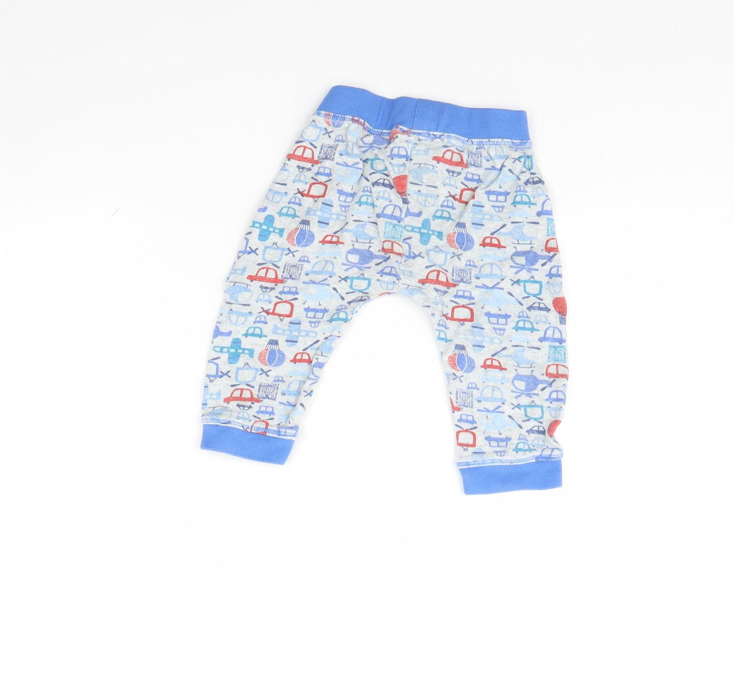 Mini Club Boys Grey Spotted  Jogger Trousers Size 9 Months  - Transport