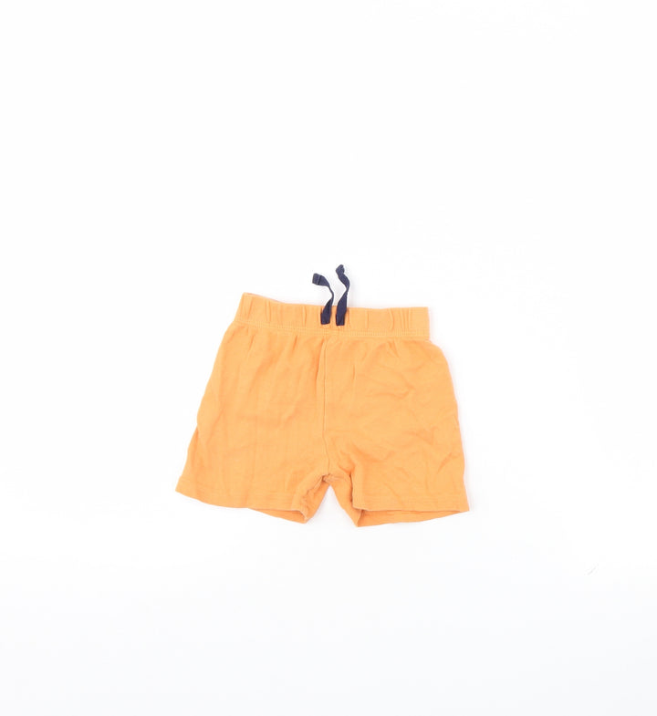 George Baby Orange   Cropped Trousers Size 6-9 Months