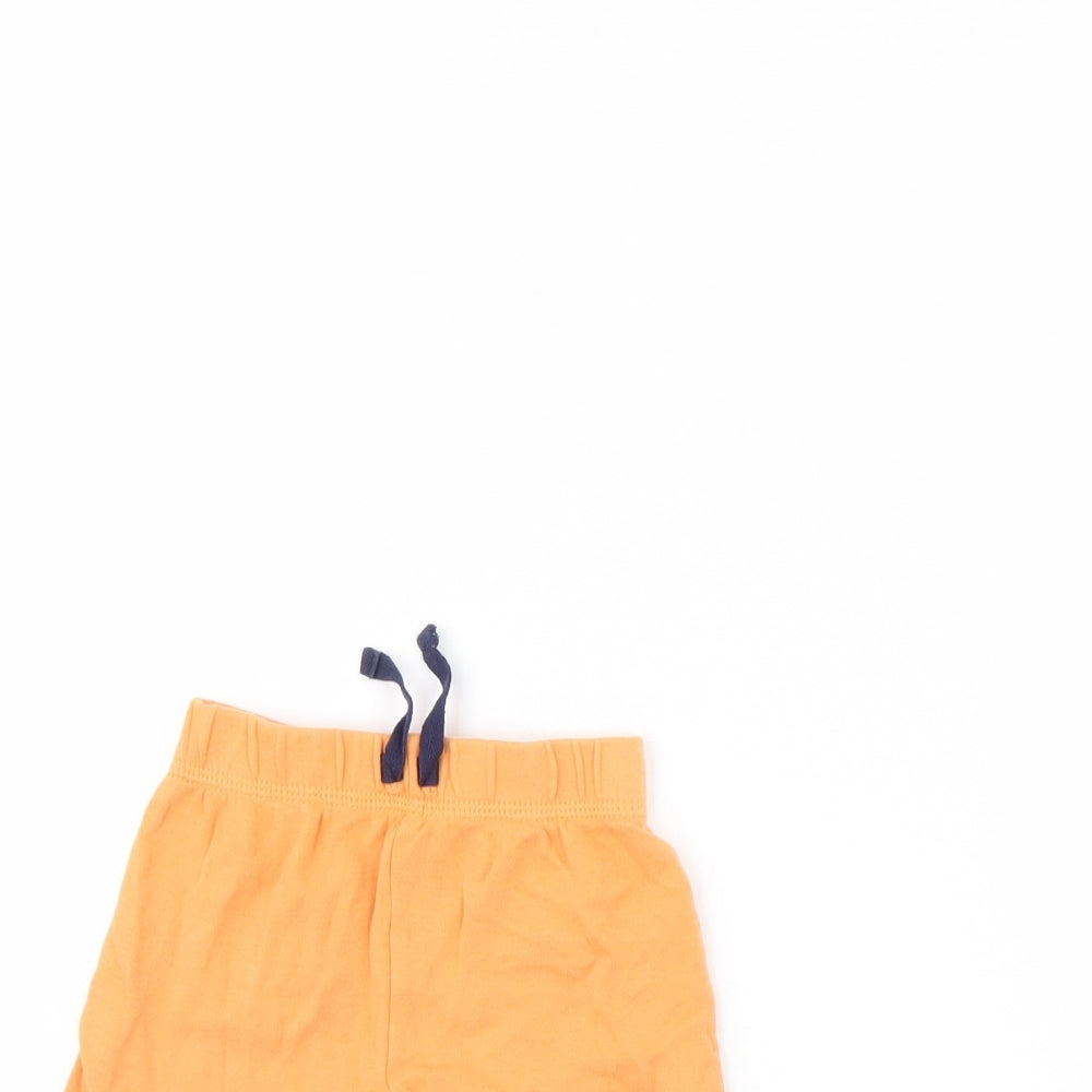 George Baby Orange   Cropped Trousers Size 6-9 Months