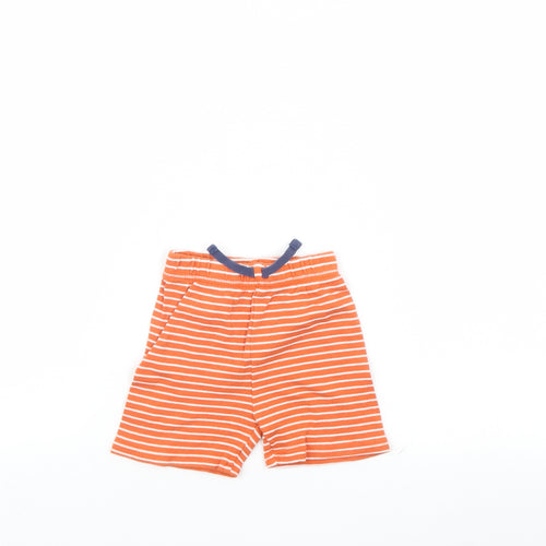 George Baby Orange Striped  Cropped Trousers Size 9 Months
