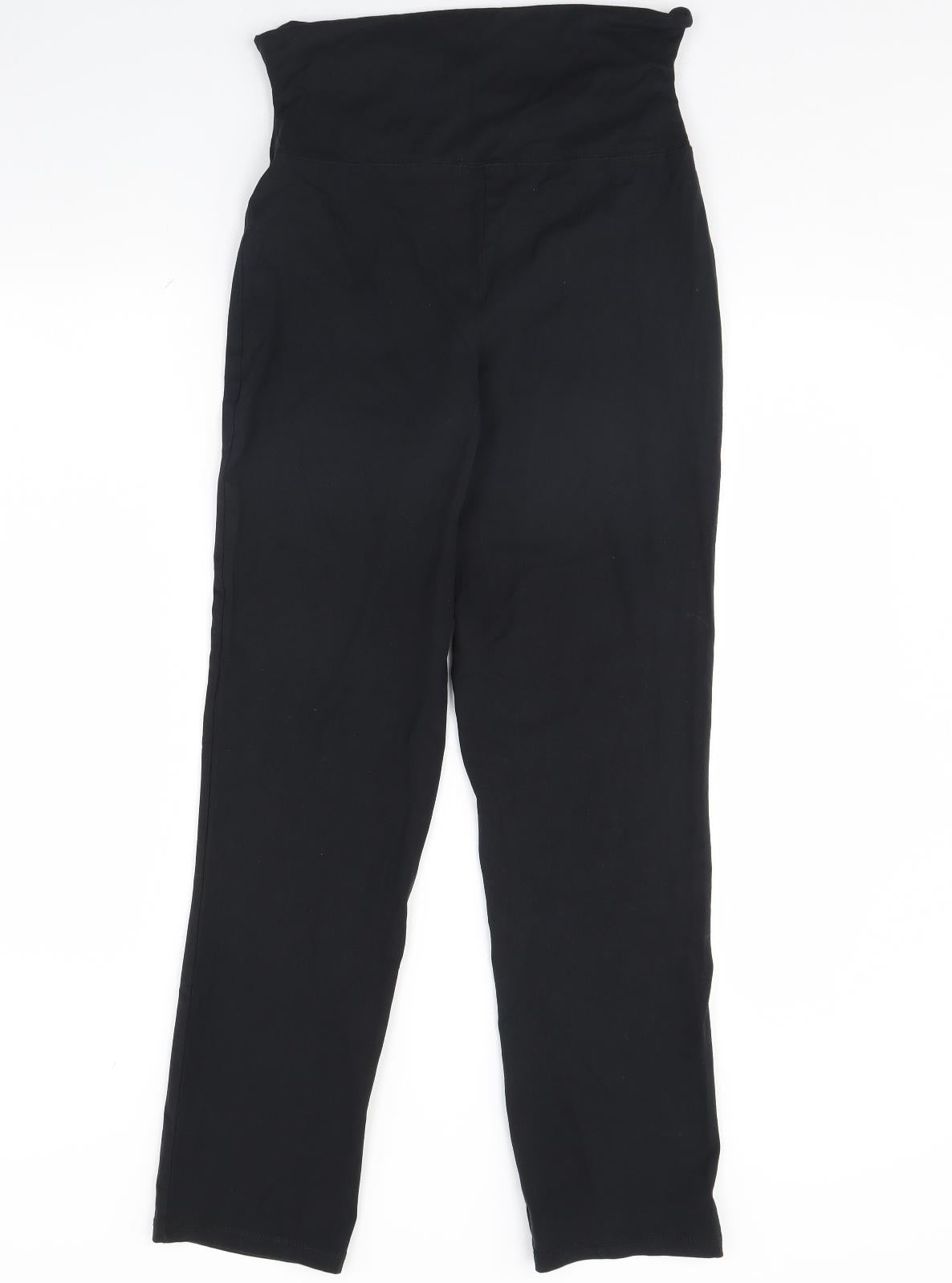TU Womens Black   Capri Leggings Size 10 L30 in