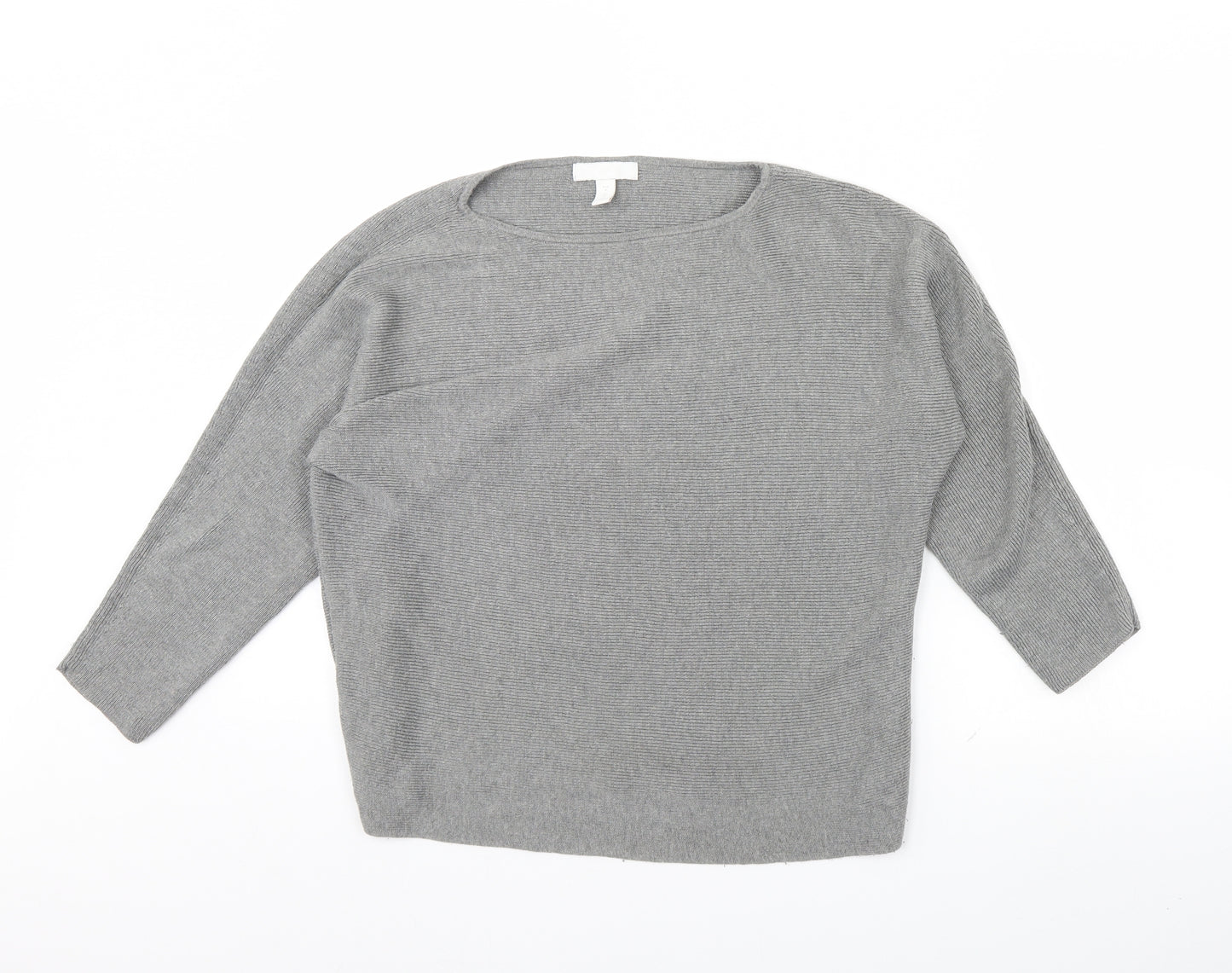H&M Womens Grey   Pullover Jumper Size M