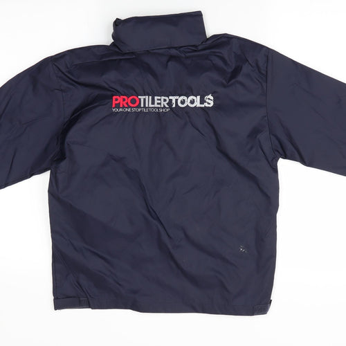 B&C Collection Boys Blue   Rain Coat Coat Size 9-10 Years  - Northampton Mens own RFC