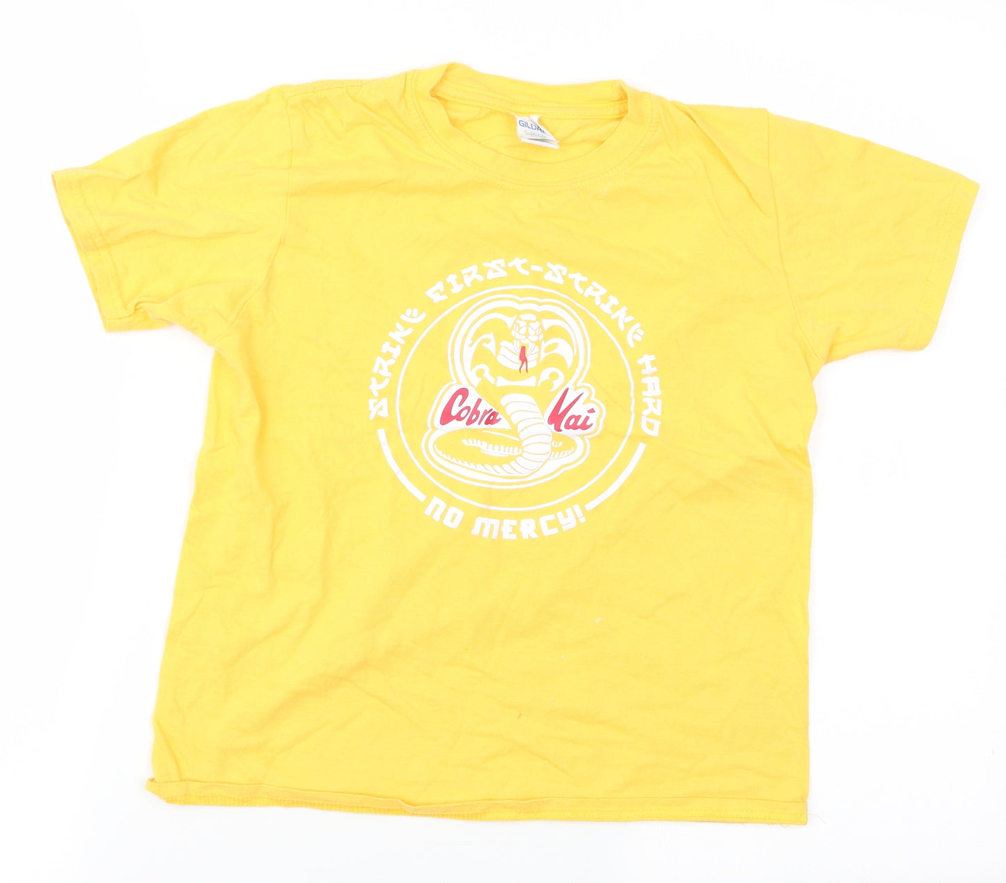Gilda Boys Yellow   Basic T-Shirt Size L  - Cobra Mai