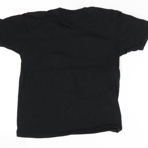 Gildan Boys Black   Basic T-Shirt Size M  - JP