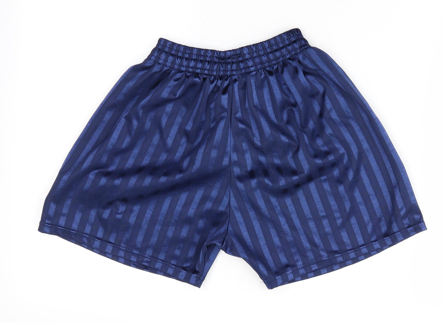 Innovation Boys Blue Striped  Sweat Shorts