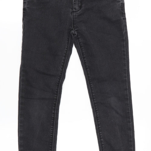 Denim Co Girls Black   Skinny Jeans Size 8-9 Years