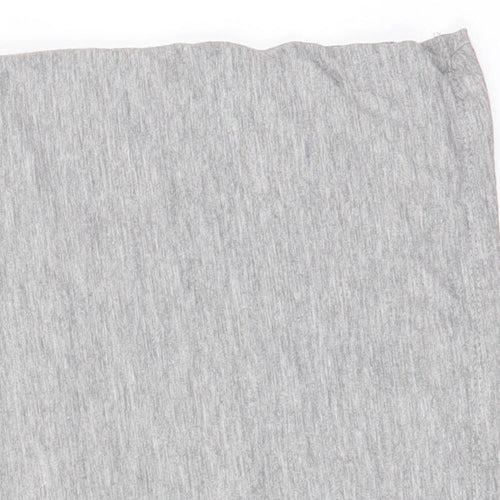 New Look Womens Grey   Cropped T-Shirt Size S