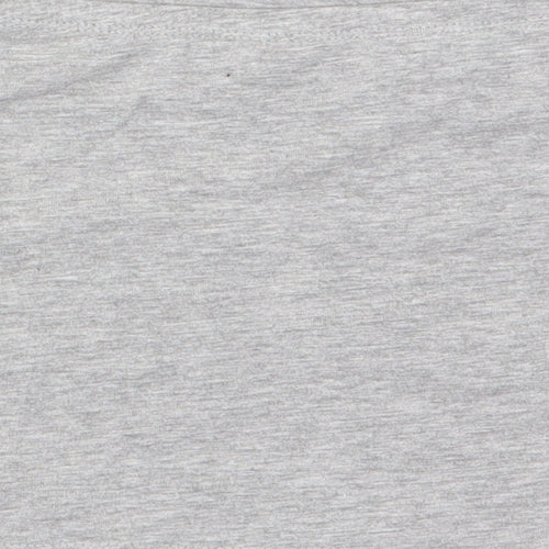 New Look Womens Grey   Cropped T-Shirt Size S