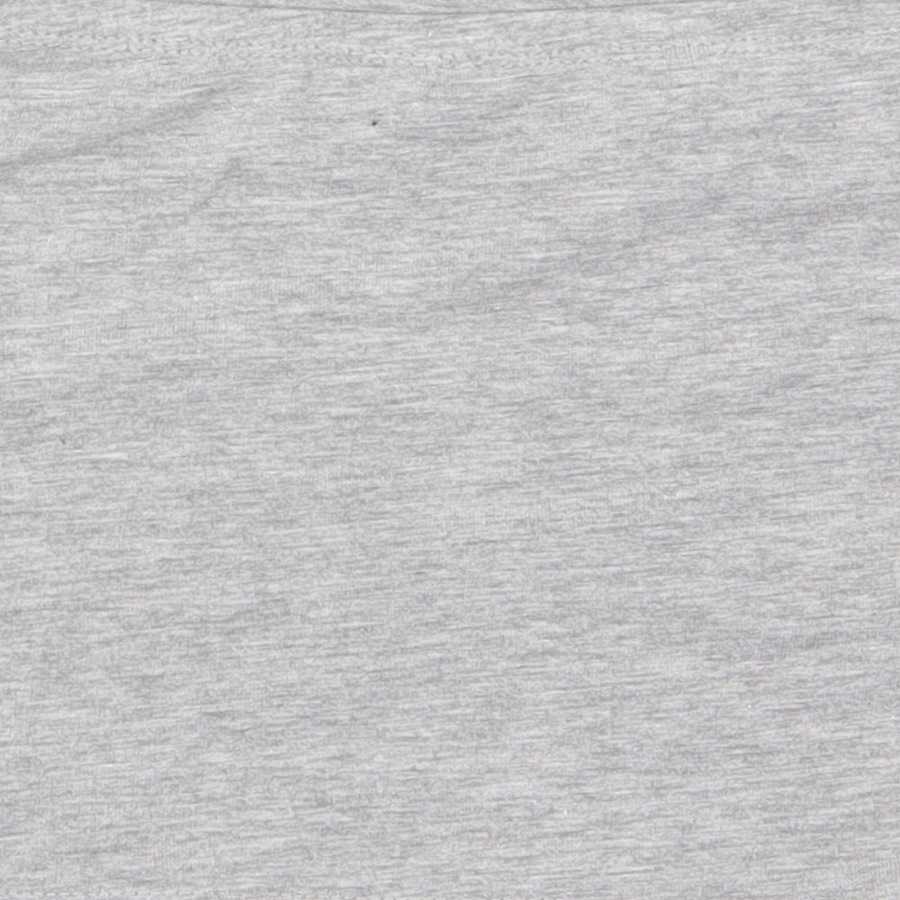 New Look Womens Grey   Cropped T-Shirt Size S