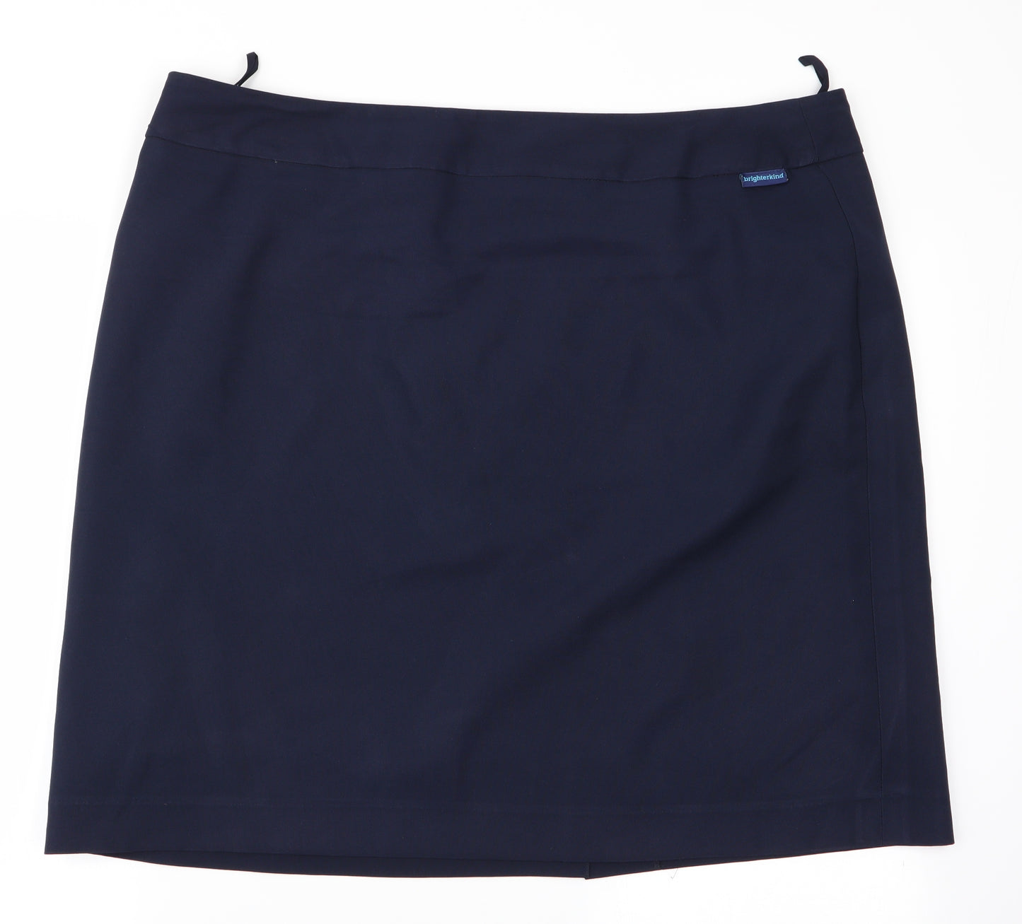 Simon Jersey Womens Blue   Straight & Pencil Skirt Size 24