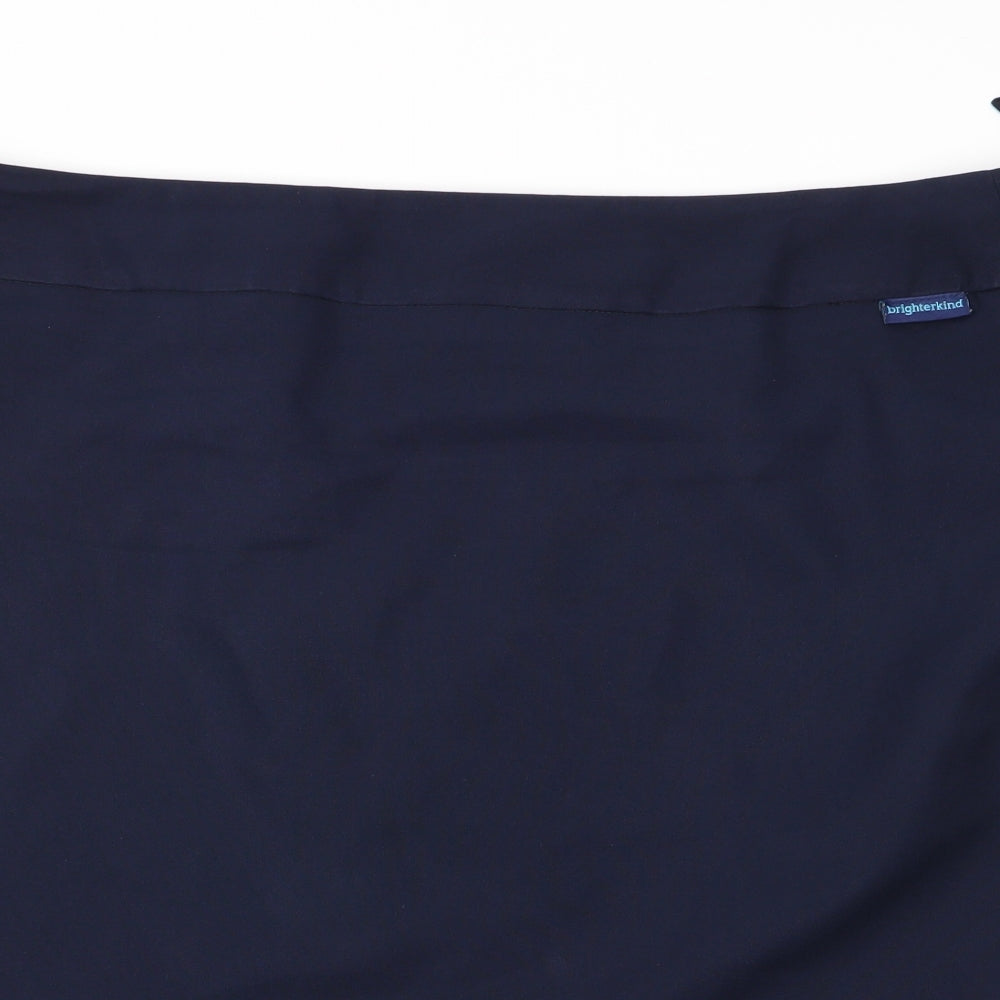 Simon Jersey Womens Blue   Straight & Pencil Skirt Size 24