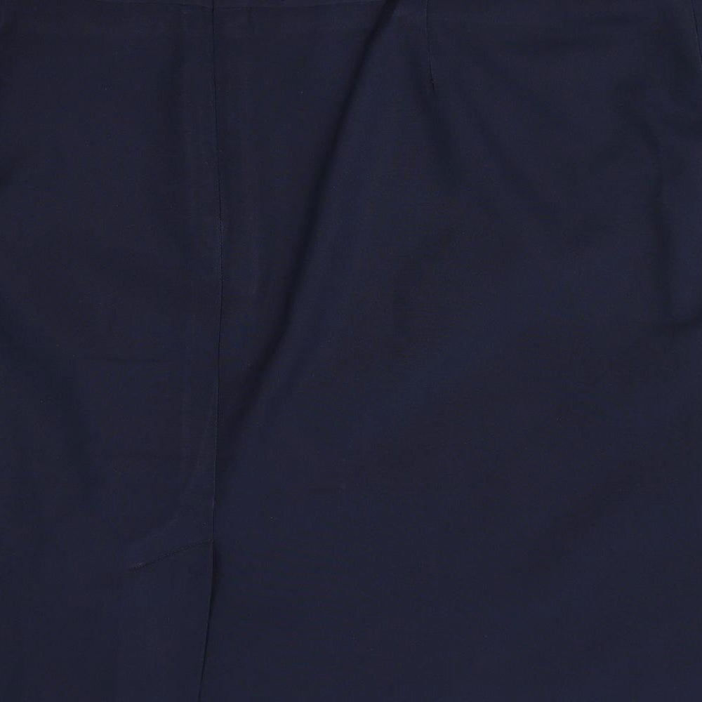 Simon Jersey Womens Blue   Straight & Pencil Skirt Size 24