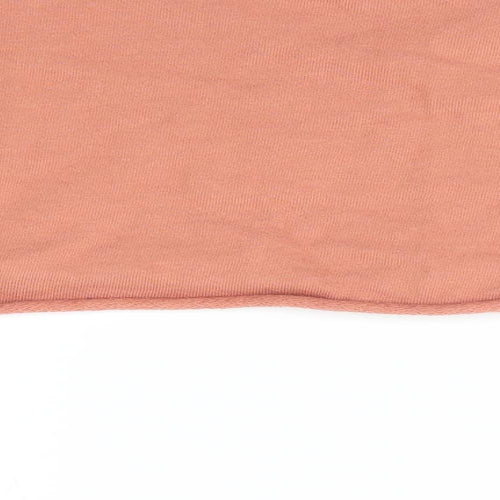 Pretty Little Thing  Womens Orange   Pullover Sweatshirt Size 6  - Cropped