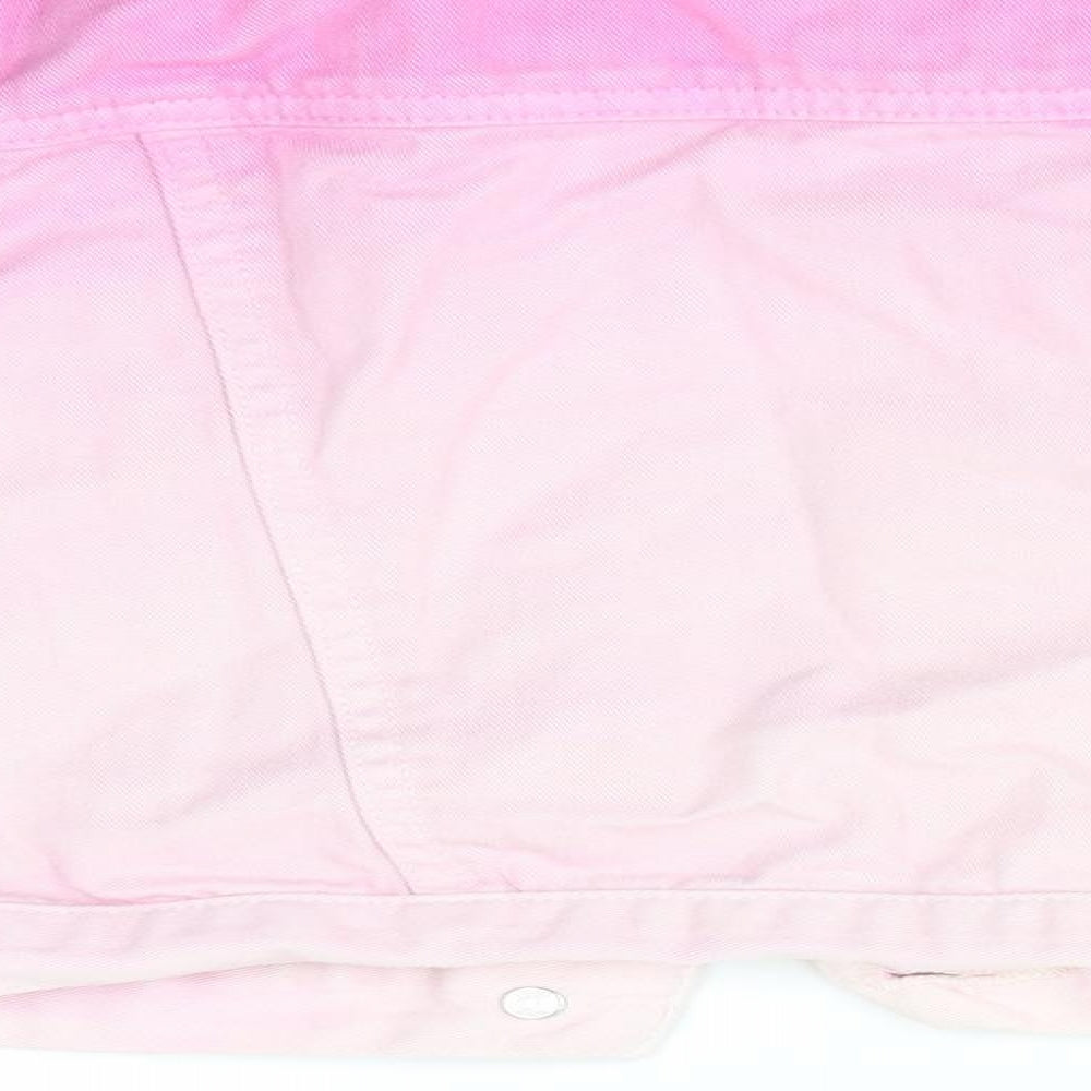 Heaveniy Girls Pink   Jacket Coat Size 3-4 Years  - Pink Denim Jacket