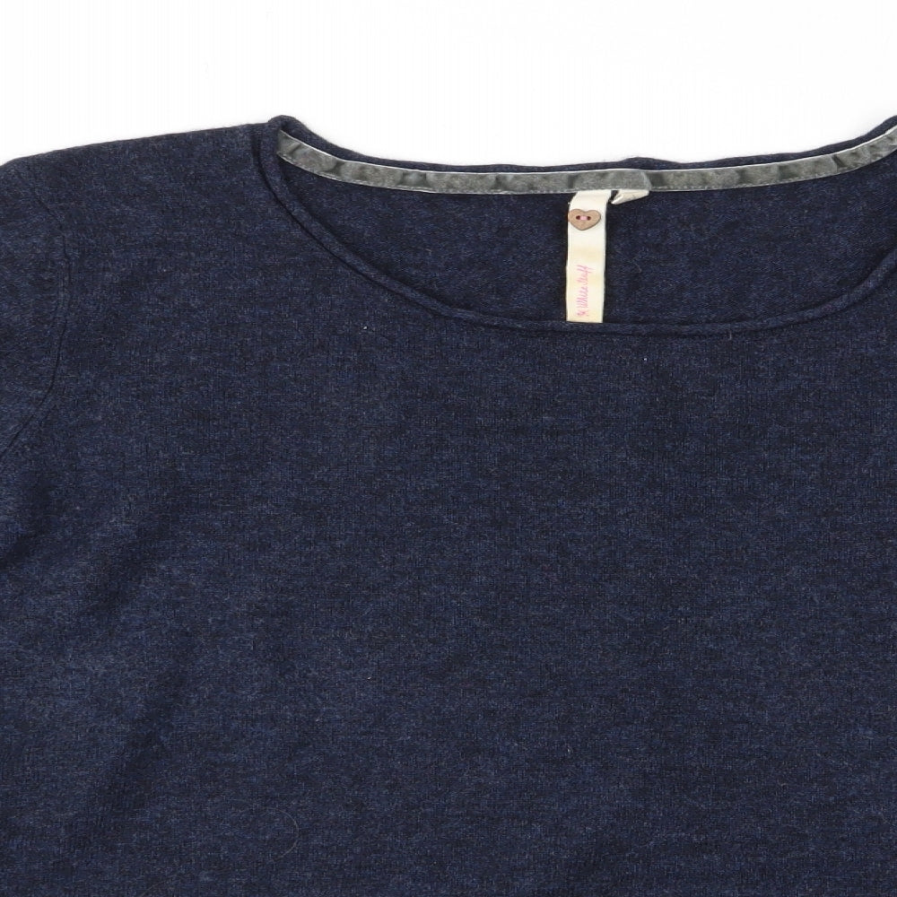 White Stuff Womens Blue   Pullover Jumper Size 12