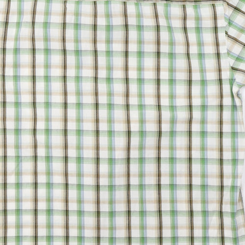 Matalan Mens Green Check   Button-Up Size L