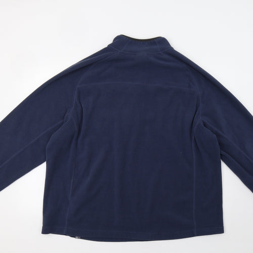 Karrimor Mens Blue   Henley Sweatshirt Size 3XL