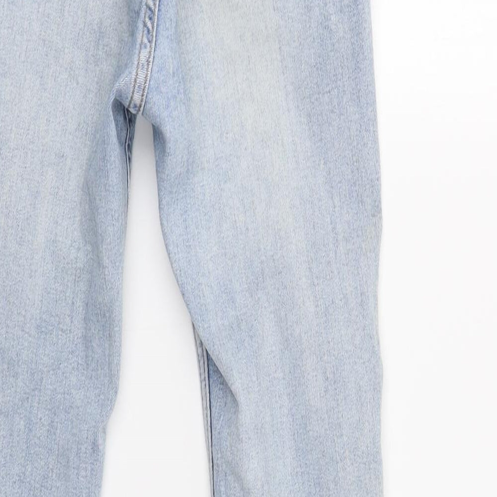 H&M Womens Blue   Skinny Jeans Size 8 L30 in