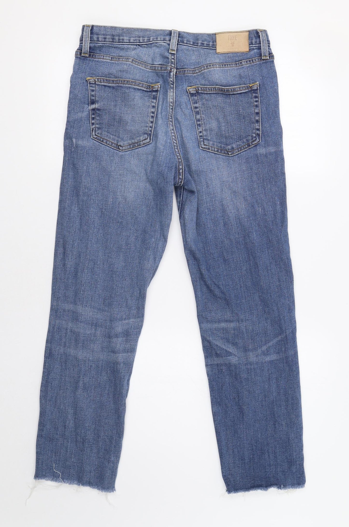 Frye Womens Blue   Boyfriend Jeans Size 12 L27 in