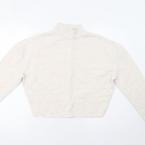Primark Womens Beige   Pullover Sweatshirt Size S
