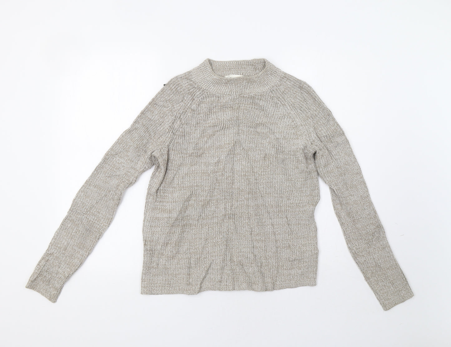 H&M Womens Beige   Pullover Jumper Size S