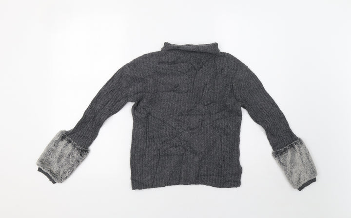 Lulurain Girls Grey   Pullover Jumper Size 9-10 Years
