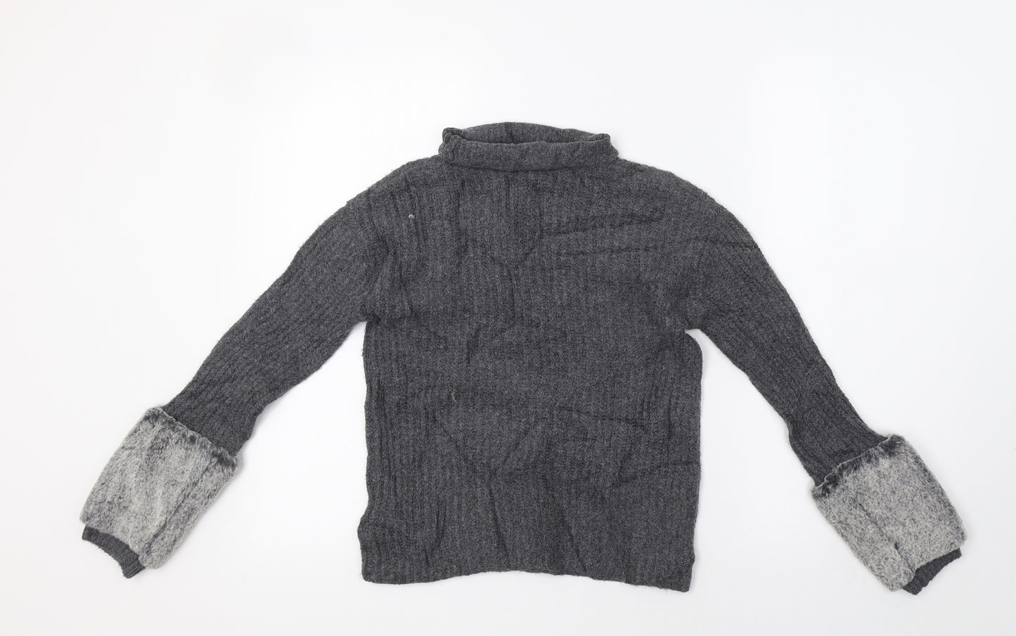 Lulurain Girls Grey   Pullover Jumper Size 9-10 Years