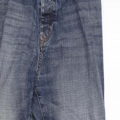 Burton Mens Blue   Straight Jeans Size 34 L28 in