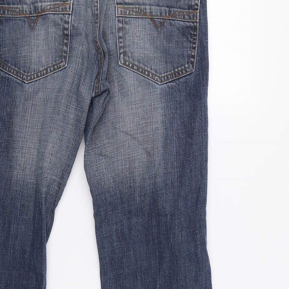 Burton Mens Blue   Straight Jeans Size 34 L28 in